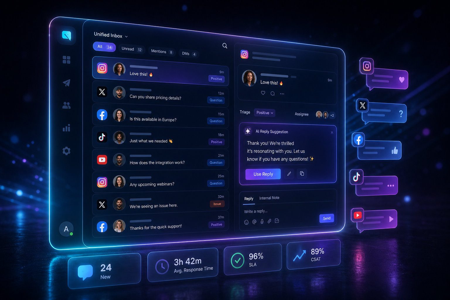 itsThatApp Unified Inbox